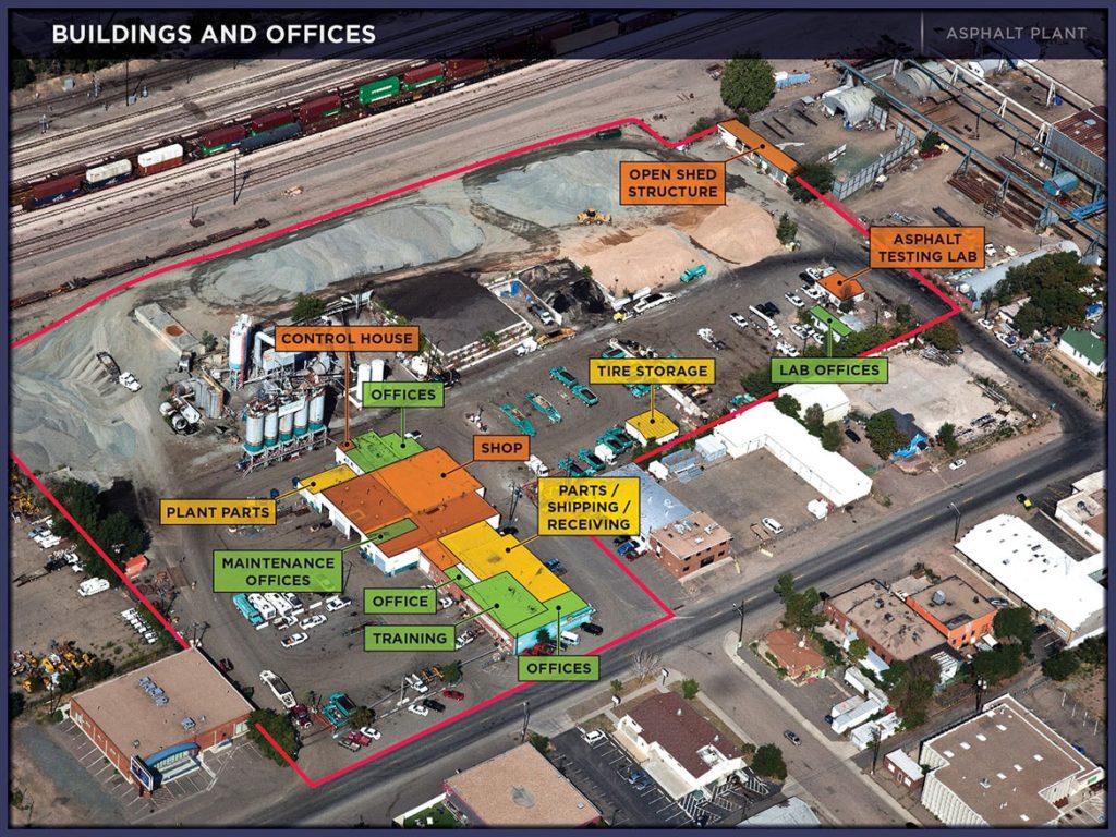 Asphalt Plant Map - Visual Advantage | Courtroom Graphics & Trial